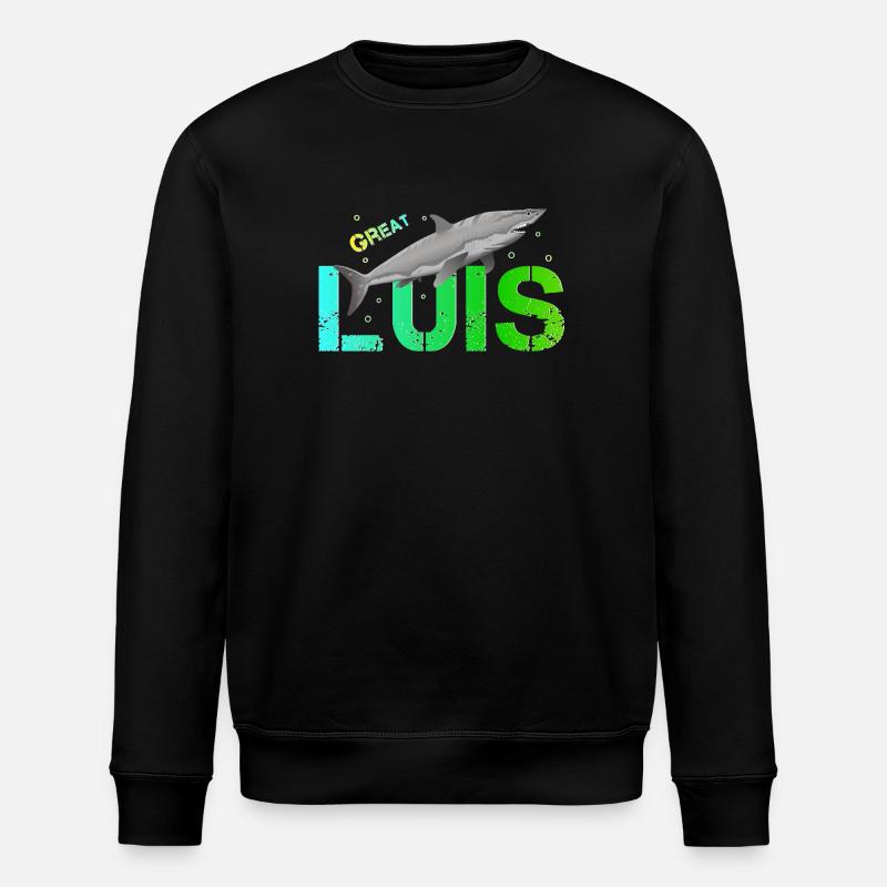 Luis - Stanley/Stella Unisex Bio-Sweatshirt ROLLER - Schwarz