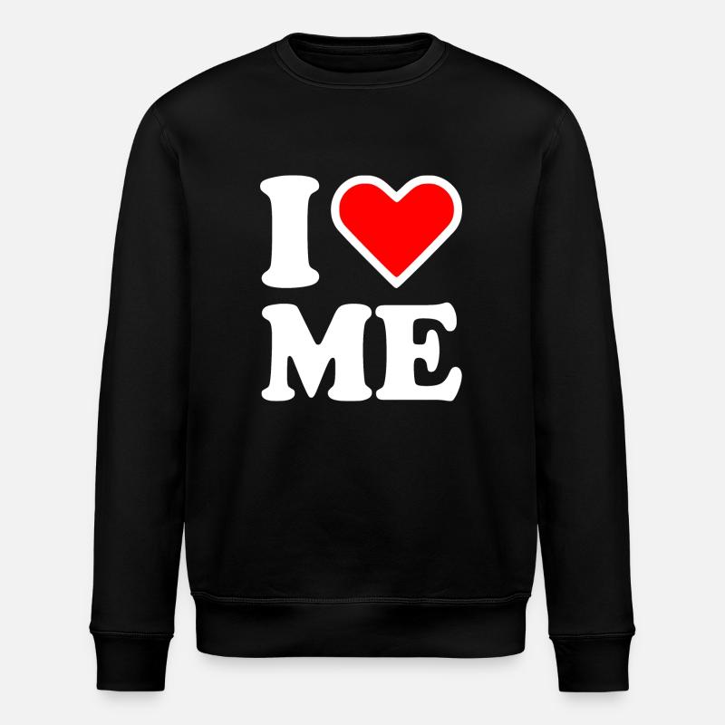 I love me - Sweat bio ROLLER Stanley/Stella Unisexe - noir