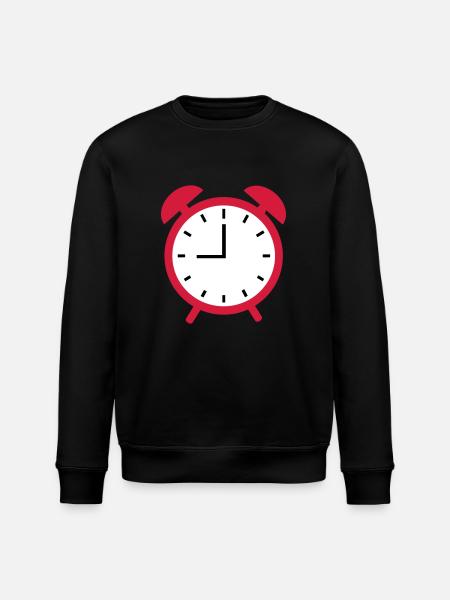 Wecker - Stanley/Stella Unisex Bio-Sweatshirt ROLLER - Schwarz