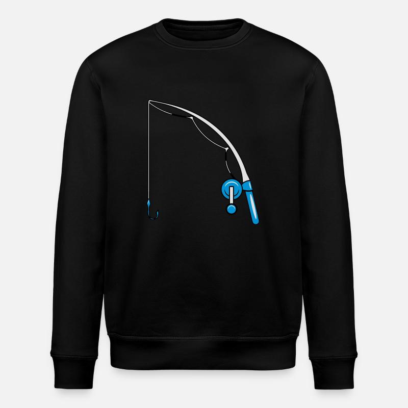 bébé enfant de pêche - Sweat bio ROLLER Stanley/Stella Unisexe - noir