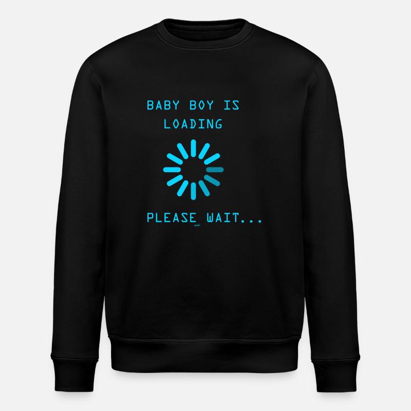 Baby Boy loading - Stanley/Stella Unisex Bio-Sweatshirt ROLLER - Schwarz