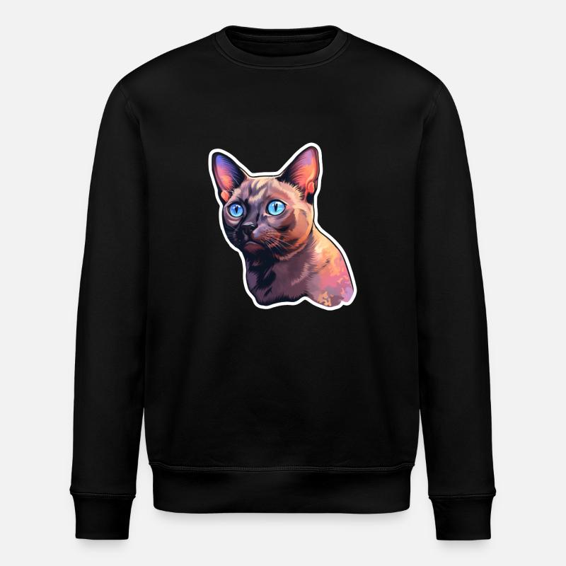 Chat birman - Sweat bio ROLLER Stanley/Stella Unisexe - noir