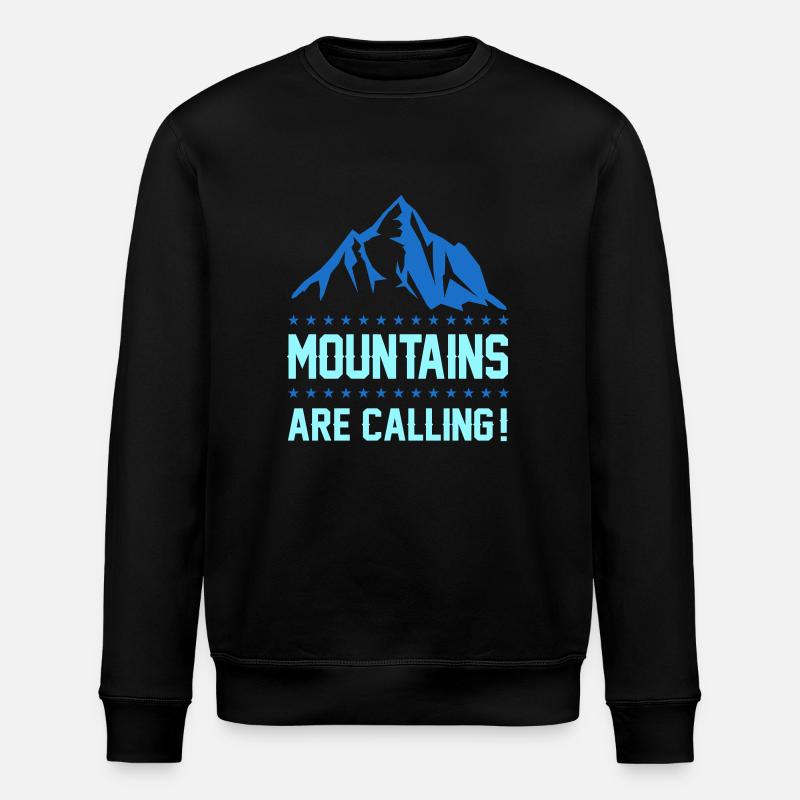 Monts Berge 1 - Sweat bio ROLLER Stanley/Stella Unisexe - noir