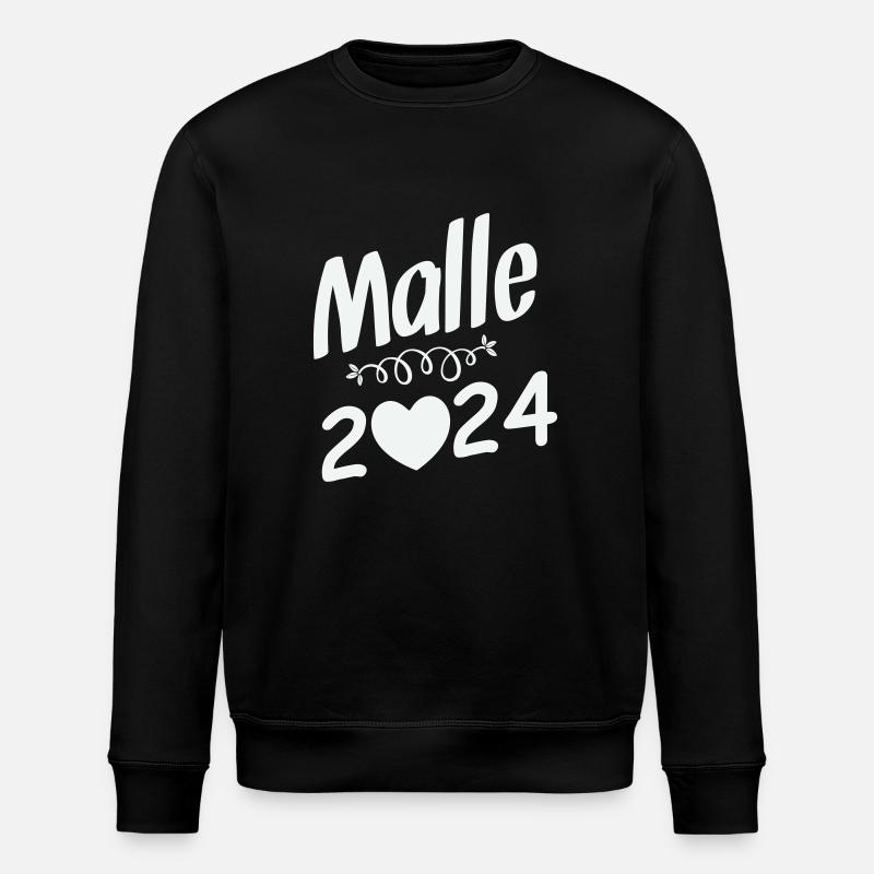 malle 2024 - Stanley/Stella Unisex Bio-Sweatshirt ROLLER - Schwarz