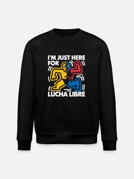Action and wrestling look - Stanley/Stella ROLLER Unisex Organic Sweatshirt - black