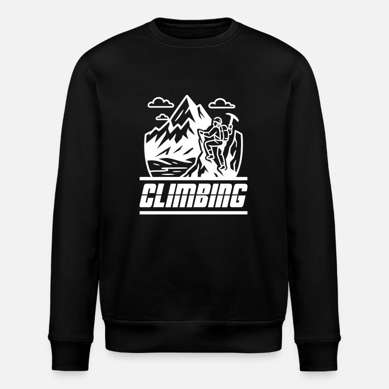 Icône de l’alpinisme - Sweat bio ROLLER Stanley/Stella Unisexe - noir
