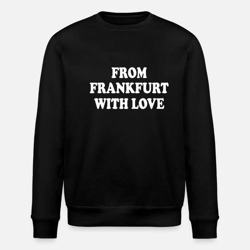 From frankfurt with love - Sweat bio ROLLER Stanley/Stella Unisexe - noir