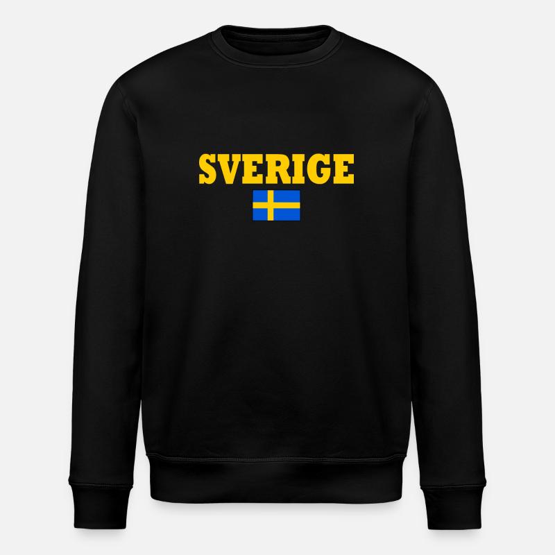 Sverige - Sweat bio ROLLER Stanley/Stella Unisexe - noir