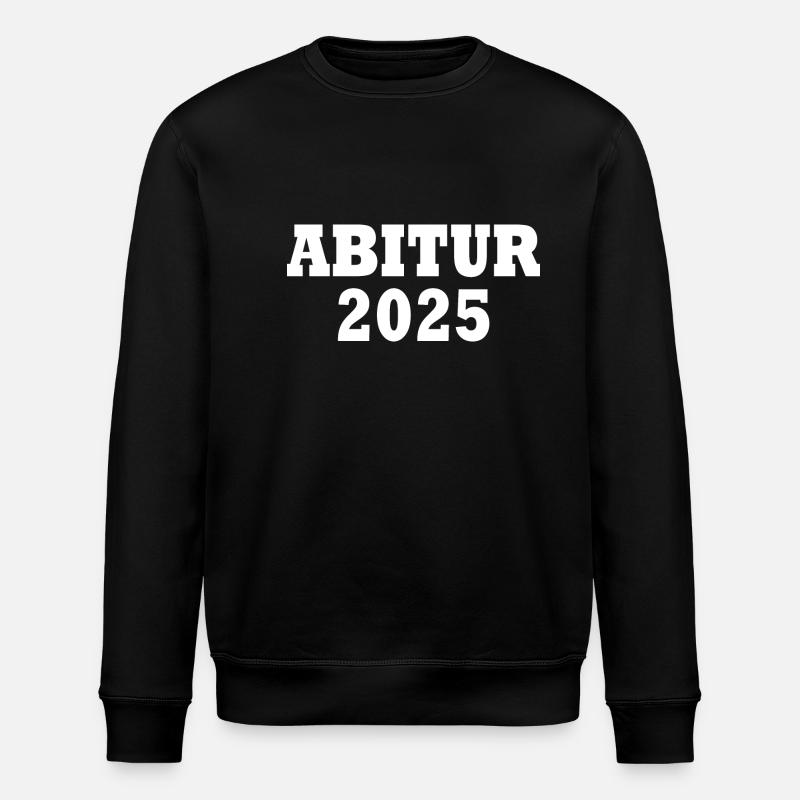Abitur 2025 - Stanley/Stella Unisex Bio-Sweatshirt ROLLER - Schwarz