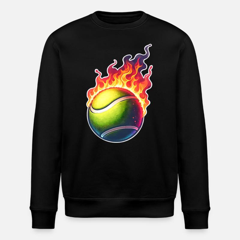 Tennis - Sweat bio ROLLER Stanley/Stella Unisexe - noir