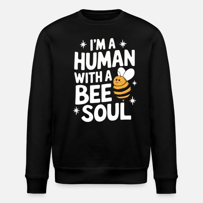 abeille abeille apicultrice abeille abeille - Sweat bio ROLLER Stanley/Stella Unisexe - noir