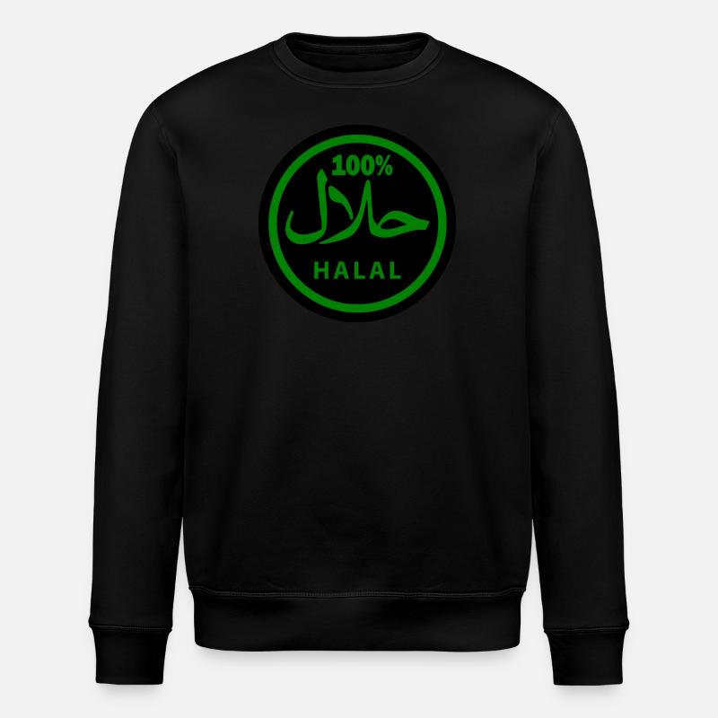 Halal - Stanley/Stella ROLLER Unisex Organic Sweatshirt - black