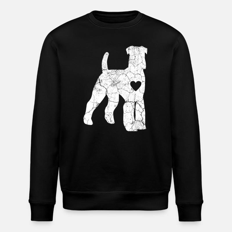 Chien Schnauzer - Sweat bio ROLLER Stanley/Stella Unisexe - noir