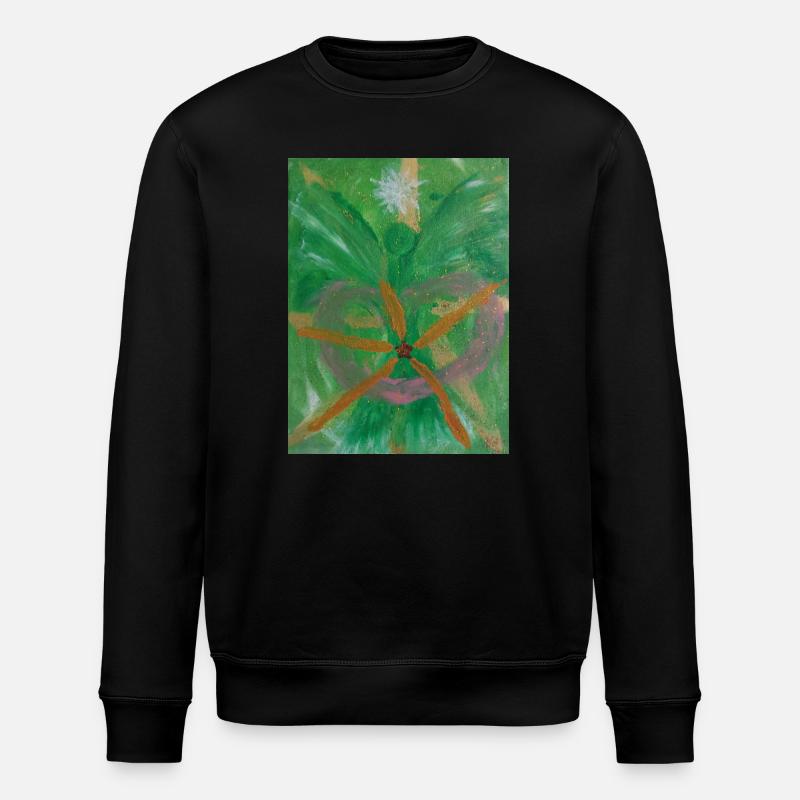 Erzengel Raphael Heilerengel - Stanley/Stella Unisex Bio-Sweatshirt ROLLER - Schwarz