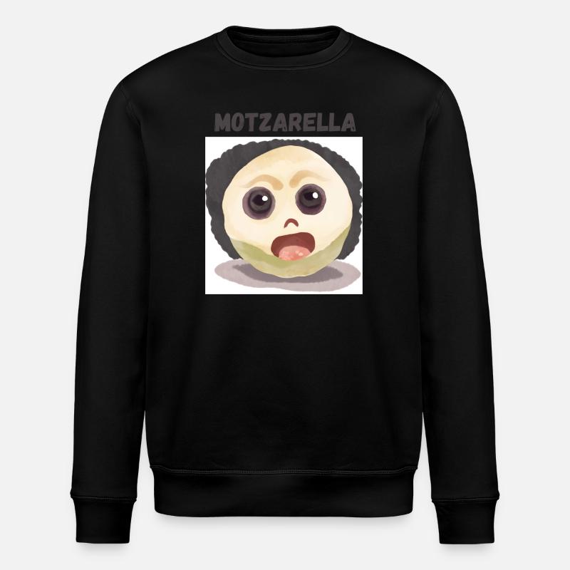 MoTzarella - Stanley/Stella Unisex Bio-Sweatshirt ROLLER - Schwarz