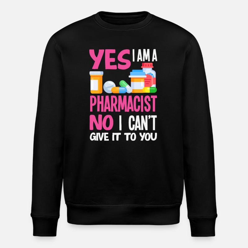 Pharmacist Pharmaceutical Technical - Stanley/Stella ROLLER Unisex Organic Sweatshirt - black