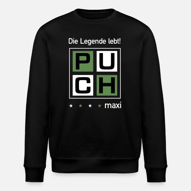 Puch Maxi - Sweat bio ROLLER Stanley/Stella Unisexe - noir