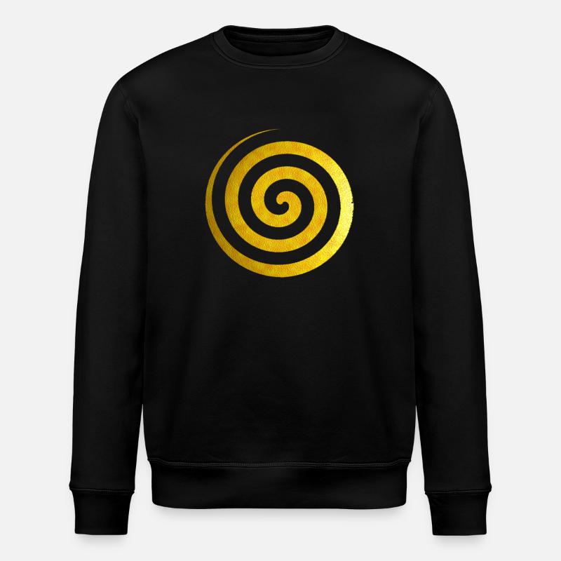 Spirale d'or - Sweat bio ROLLER Stanley/Stella Unisexe - noir