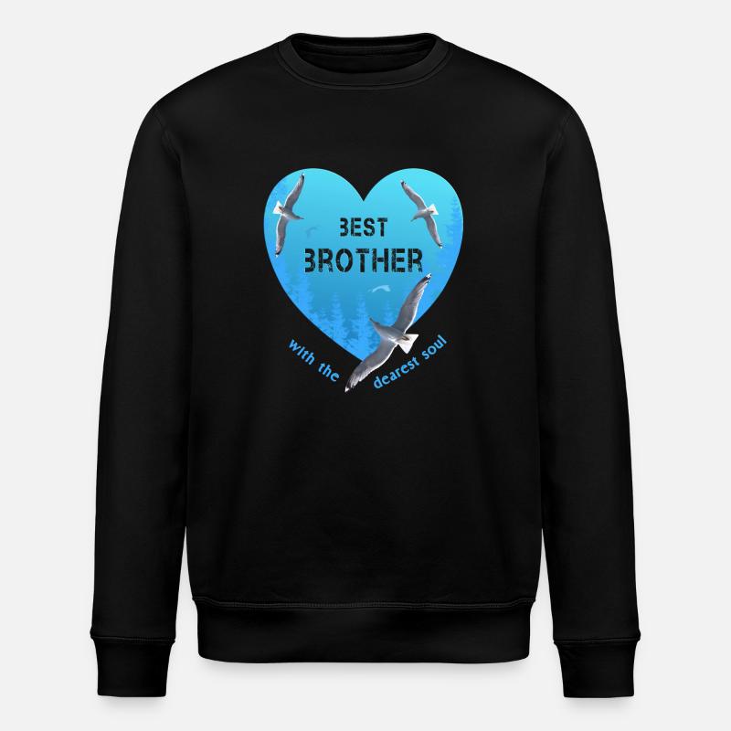 best brother - Stanley/Stella Unisex Bio-Sweatshirt ROLLER - Schwarz