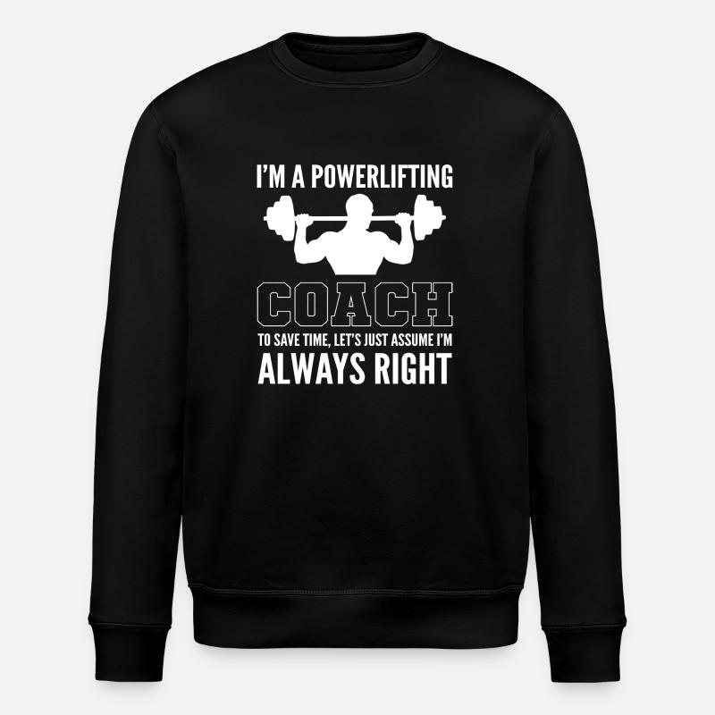 Fitness - Stanley/Stella Unisex Bio-Sweatshirt ROLLER - Schwarz