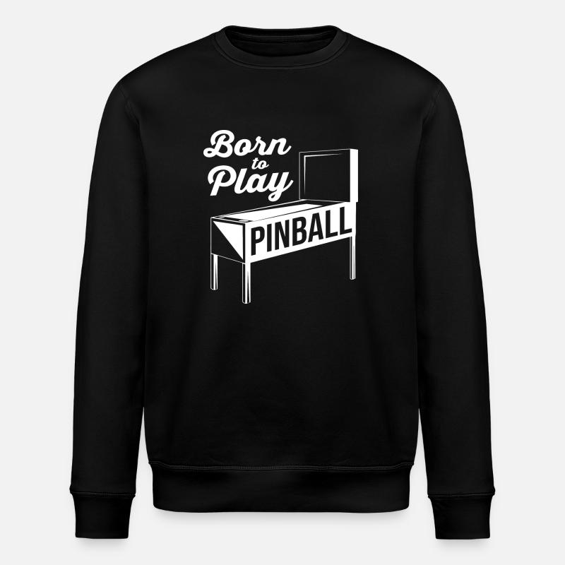 Flipper Pinball - Sweat bio ROLLER Stanley/Stella Unisexe - noir