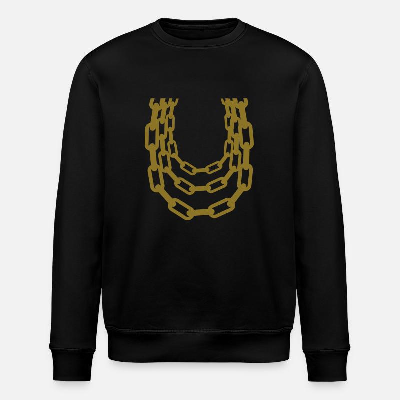 chains - Sweat bio ROLLER Stanley/Stella Unisexe - noir