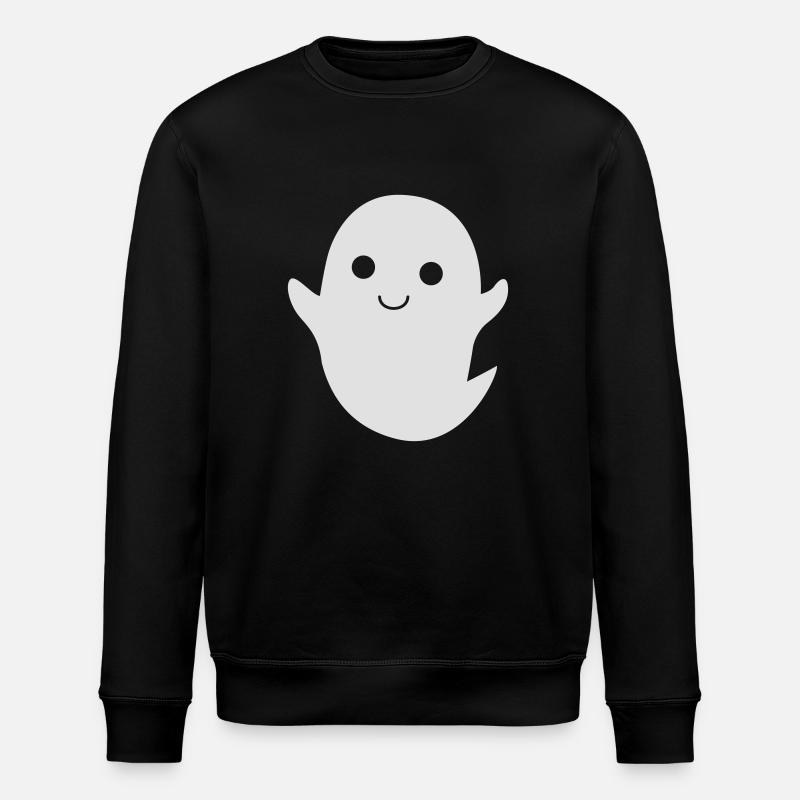 Gespenst - Stanley/Stella Unisex Bio-Sweatshirt ROLLER - Schwarz