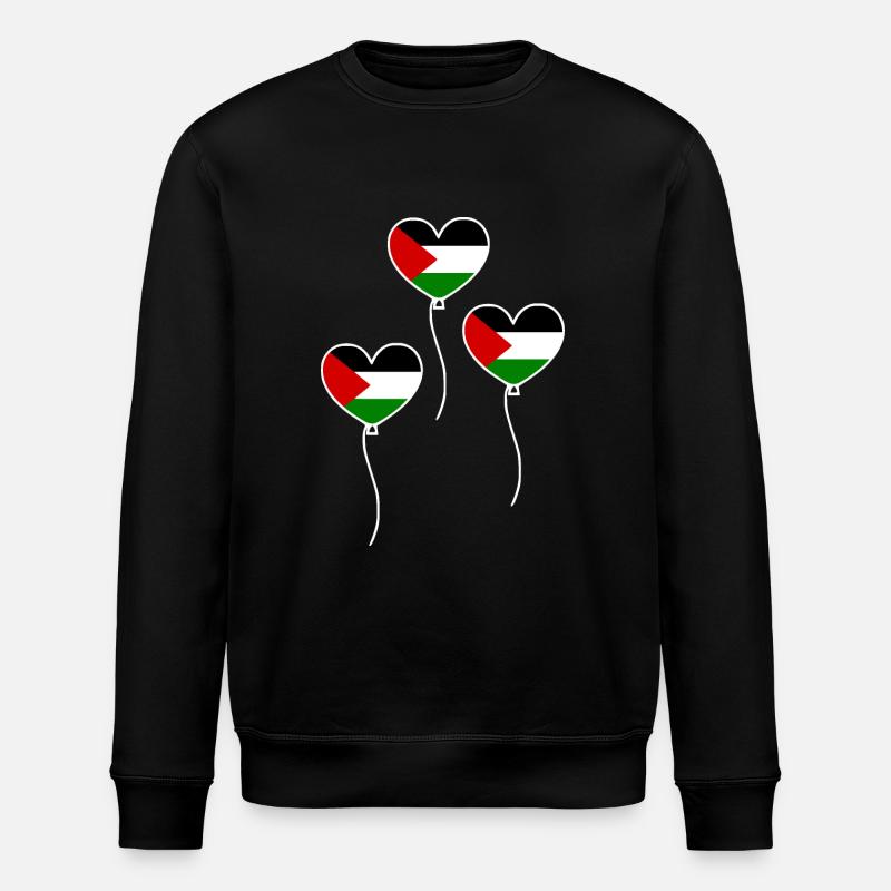 Palestine - Sweat bio ROLLER Stanley/Stella Unisexe - noir