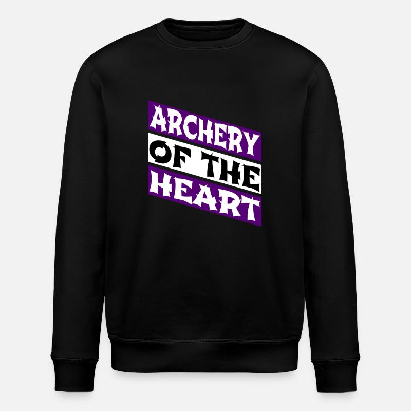 Birthday Gift Archery Archery Practice - Stanley/Stella ROLLER Unisex Organic Sweatshirt - black