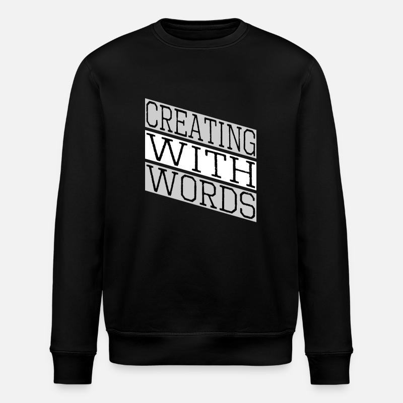 Creative Thinking Self-Publishing - Stanley/Stella ROLLER Unisex Organic Sweatshirt - black