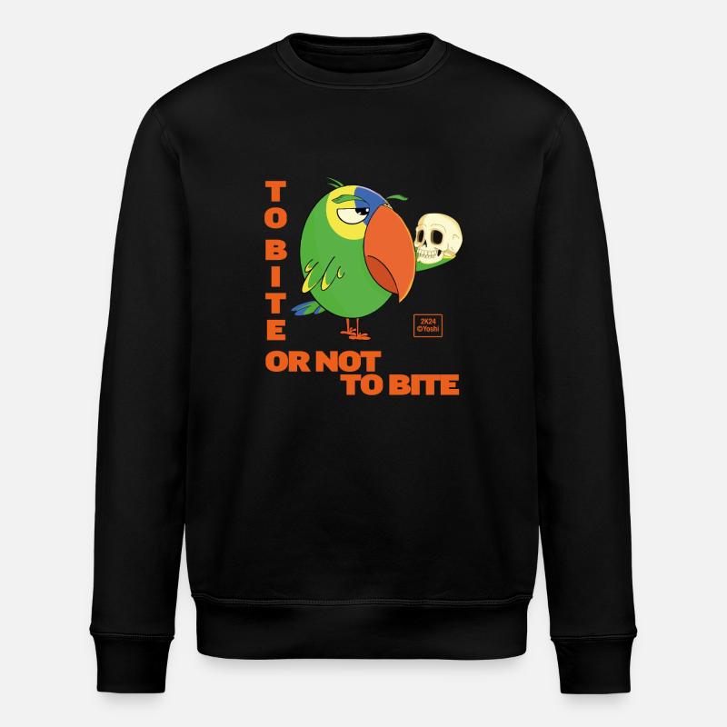 Picken oder nicht picken - Stanley/Stella Unisex Bio-Sweatshirt ROLLER - Schwarz