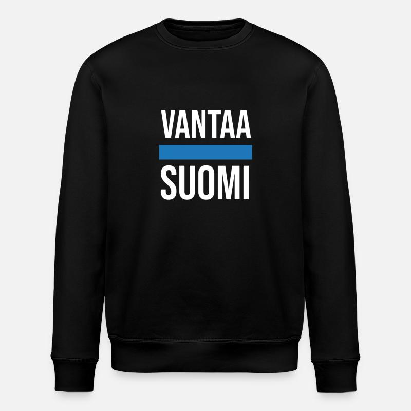 Vantaa Suomi - Sweat bio ROLLER Stanley/Stella Unisexe - noir