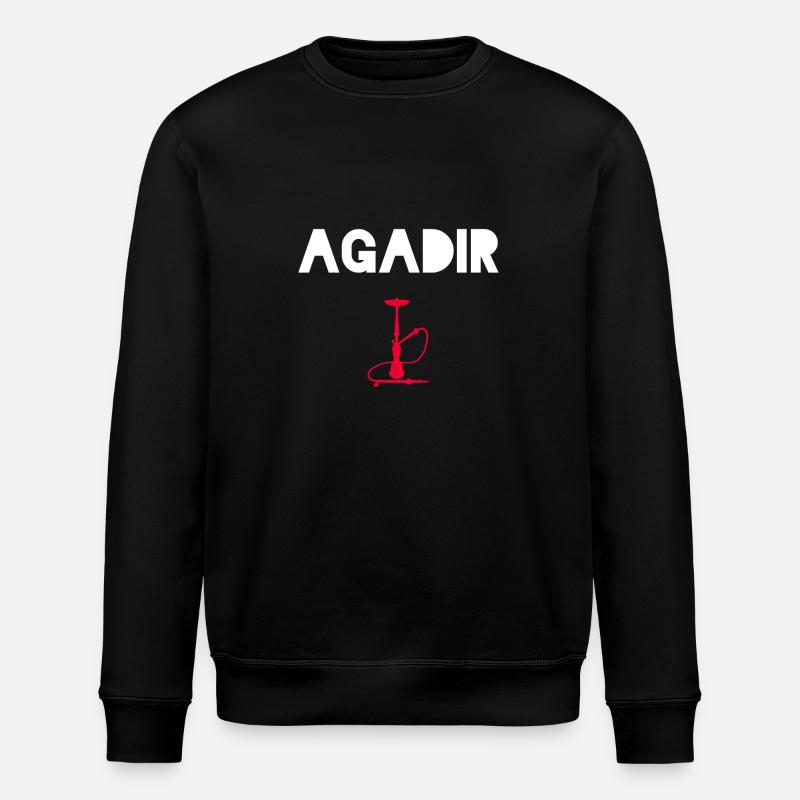 Agadir - Stanley/Stella ROLLER Unisex Organic Sweatshirt - black