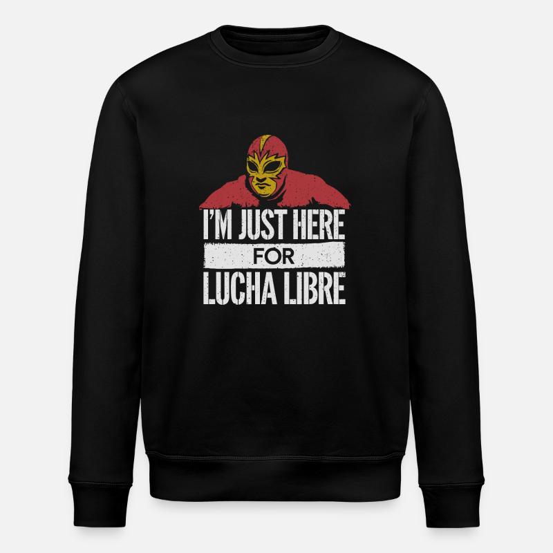 Look de lutte mexicaine - Sweat bio ROLLER Stanley/Stella Unisexe - noir