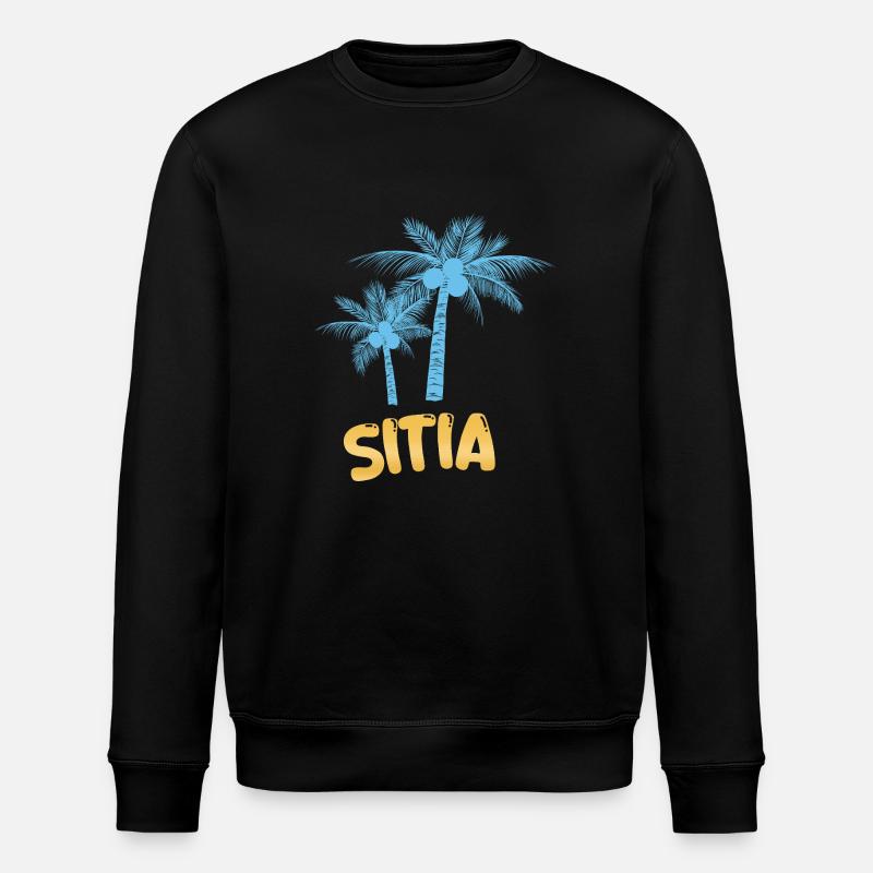 Sitia - Sweat bio ROLLER Stanley/Stella Unisexe - noir