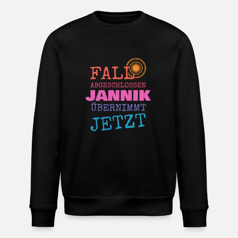 Cadeau pour Jannik - Sweat bio ROLLER Stanley/Stella Unisexe - noir