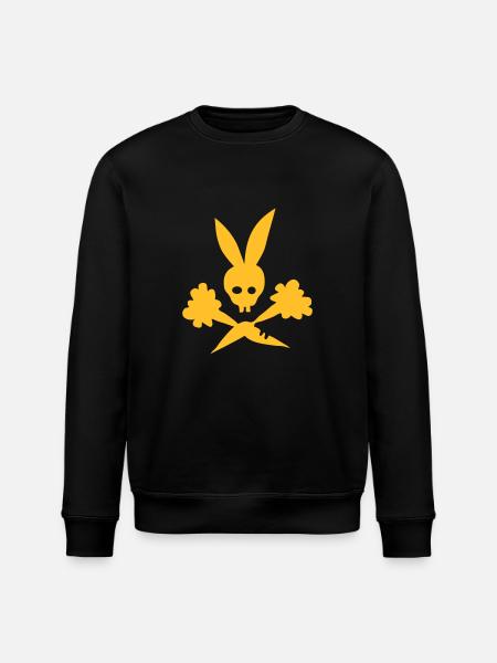Möhrchen - Stanley/Stella Unisex Bio-Sweatshirt ROLLER - Schwarz