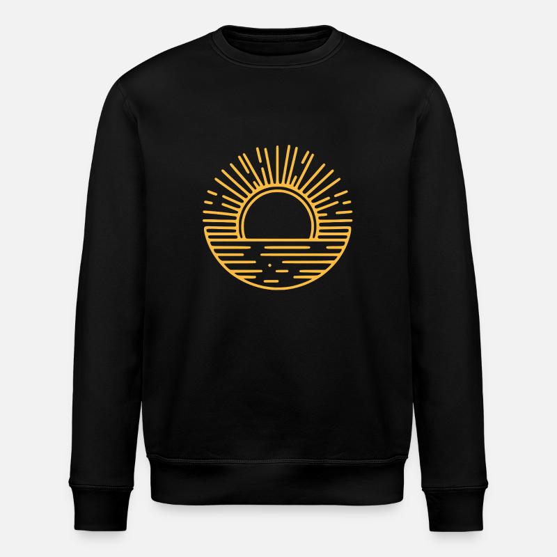 Graphique Soleil Soleil Icône - Sweat bio ROLLER Stanley/Stella Unisexe - noir