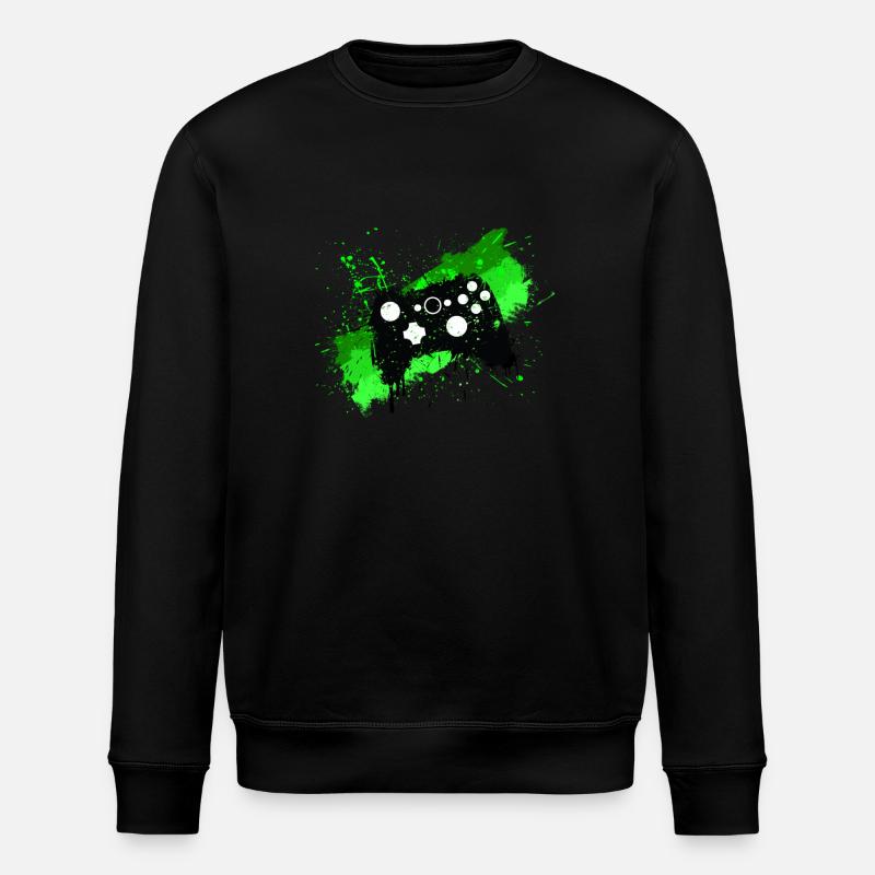 Box Graffiti Gamer - Sweat bio ROLLER Stanley/Stella Unisexe - noir