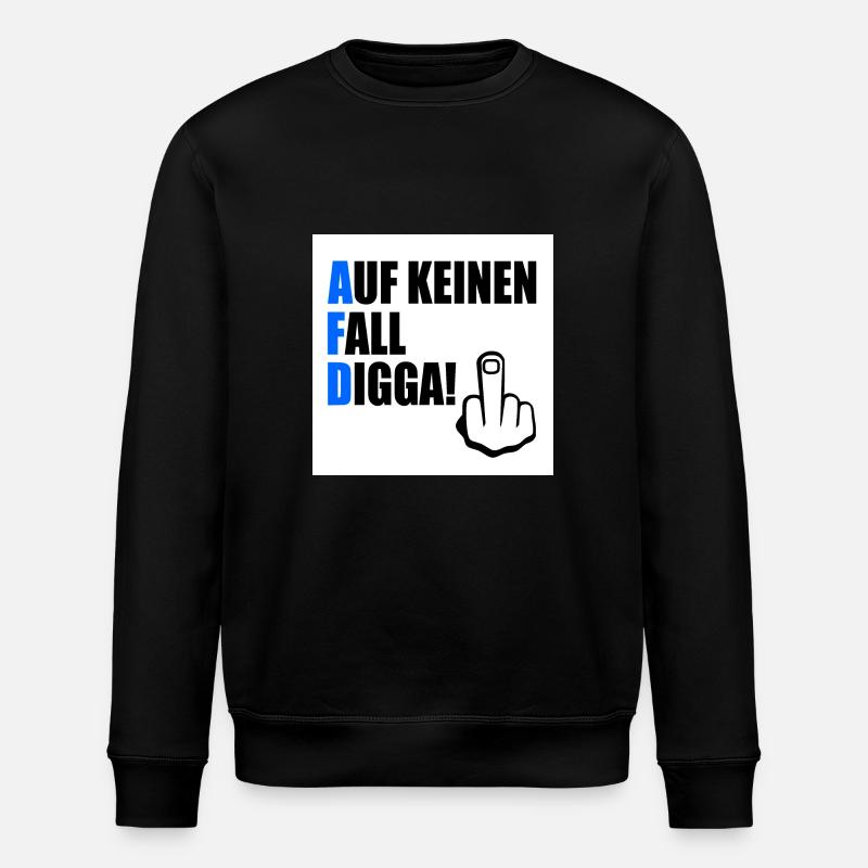 Certainement pas digga - Sweat bio ROLLER Stanley/Stella Unisexe - noir