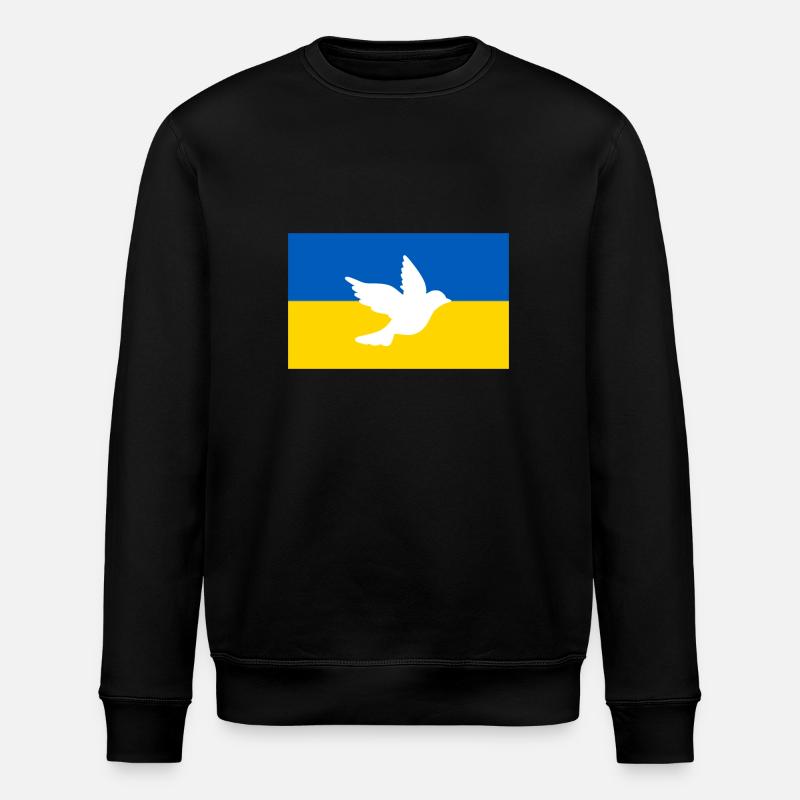 Ukraine - Stanley/Stella Unisex Bio-Sweatshirt ROLLER - Schwarz
