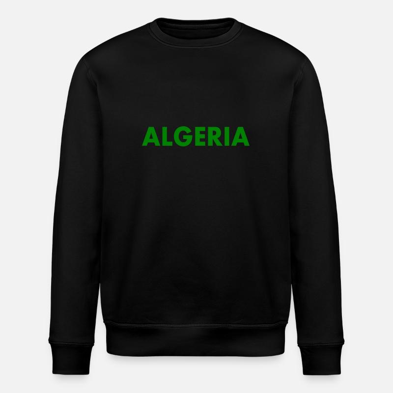 algeria - Stanley/Stella ROLLER Unisex Organic Sweatshirt - black