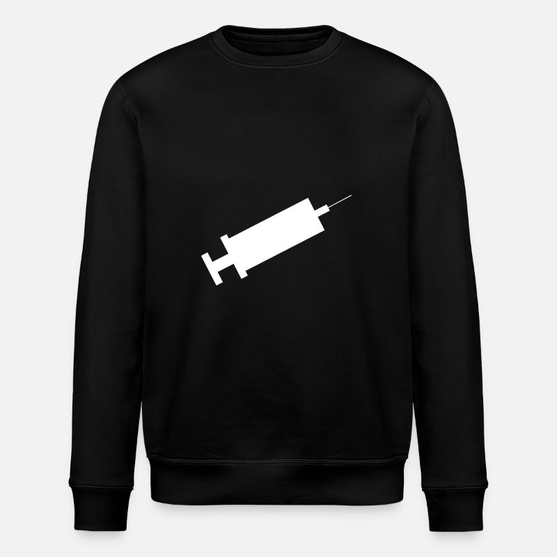 Seringue - Sweat bio ROLLER Stanley/Stella Unisexe - noir