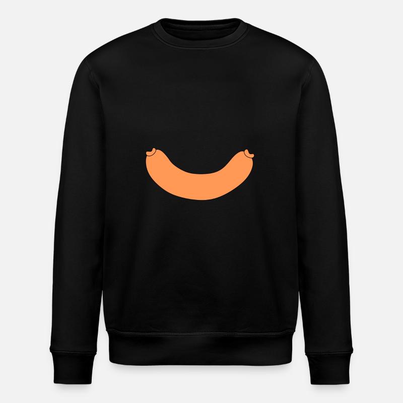 Sausage - Stanley/Stella ROLLER Unisex Organic Sweatshirt - black