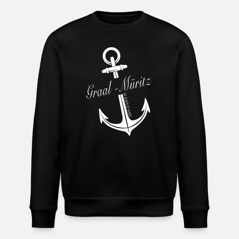 Graal-Müritz - Stanley/Stella Unisex Bio-Sweatshirt ROLLER - Schwarz