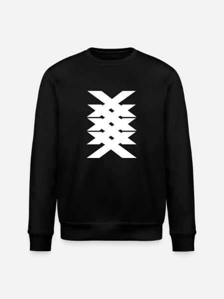 Cool xxxx digital art - Stanley/Stella ROLLER Unisex Organic Sweatshirt - black
