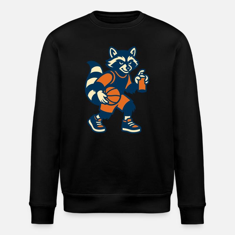 Street Dachs - Stanley/Stella Unisex Bio-Sweatshirt ROLLER - Schwarz