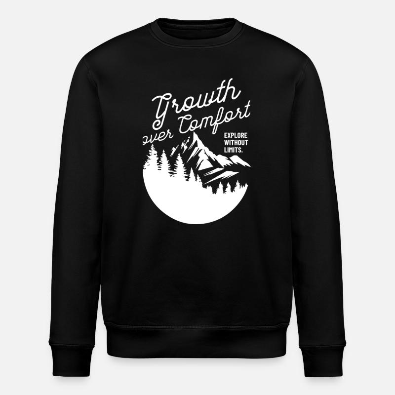 Wachstum vor Komfort - Stanley/Stella Unisex Bio-Sweatshirt ROLLER - Schwarz