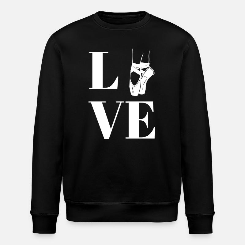 Liebesballett - Stanley/Stella Unisex Bio-Sweatshirt ROLLER - Schwarz