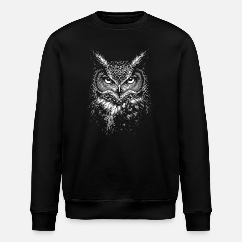 Uhu - Stanley/Stella Unisex Bio-Sweatshirt ROLLER - Schwarz